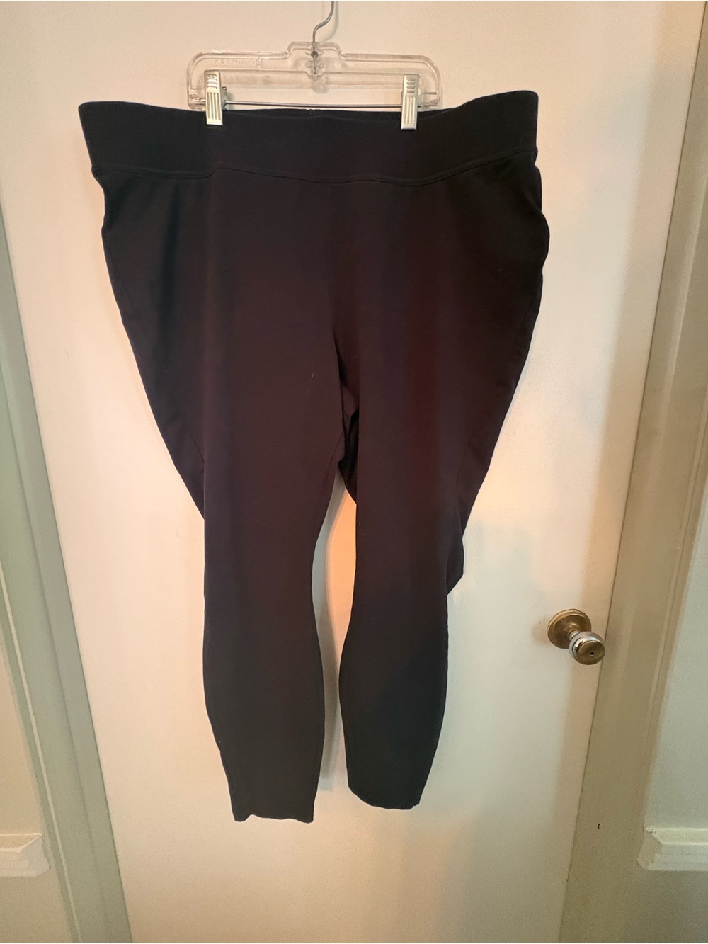 Women's Black High-Rise Stretch leggings
